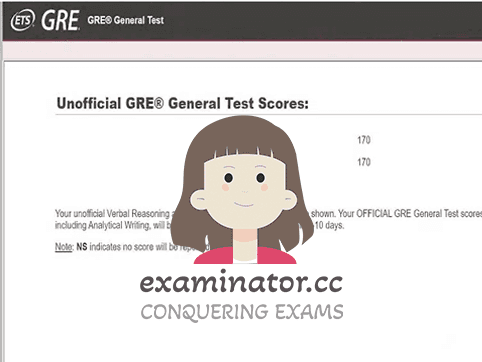 درجة الغش في GRE 340